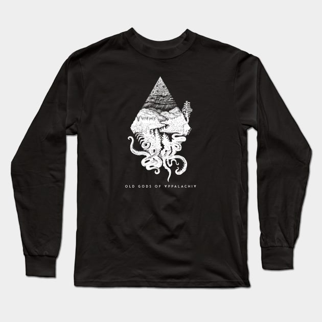 Old Gods of Appalachia: Fauna and Flora (by @aleks7even) – light print Long Sleeve T-Shirt by Old Gods of Appalachia